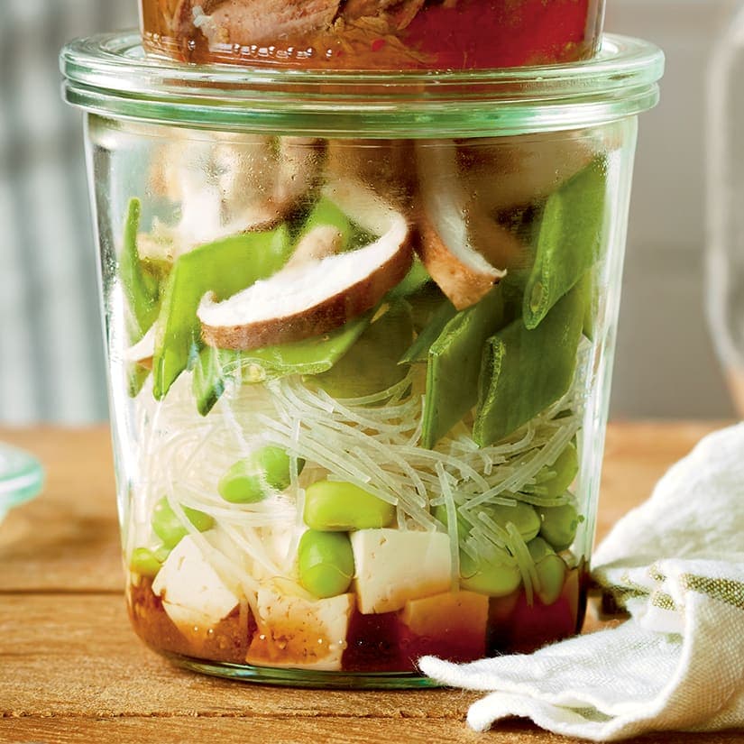 Soupe instantanée tofu et miso