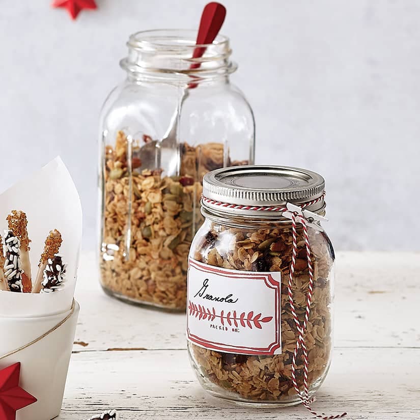 Granola salé à l'huile d'olive