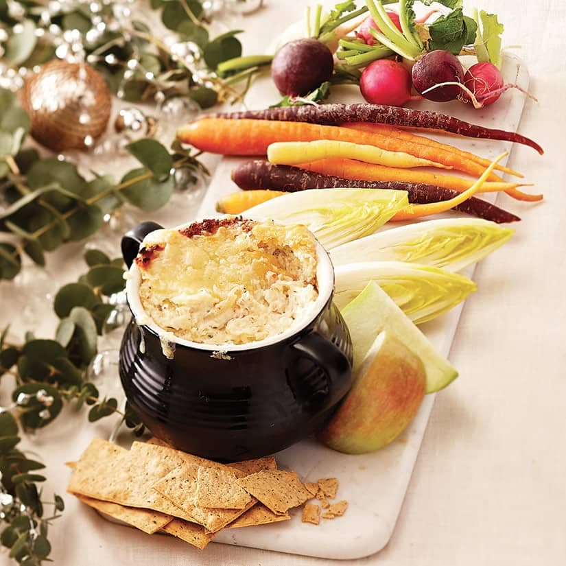 Trempette style soupe à l'oignon gratinée