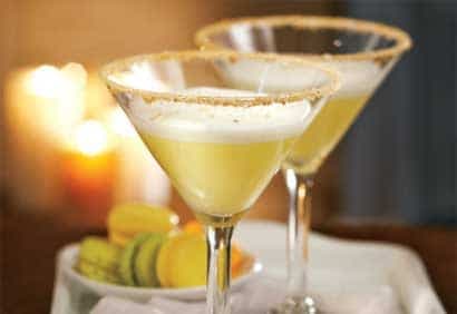 Tarte au citron, version martini