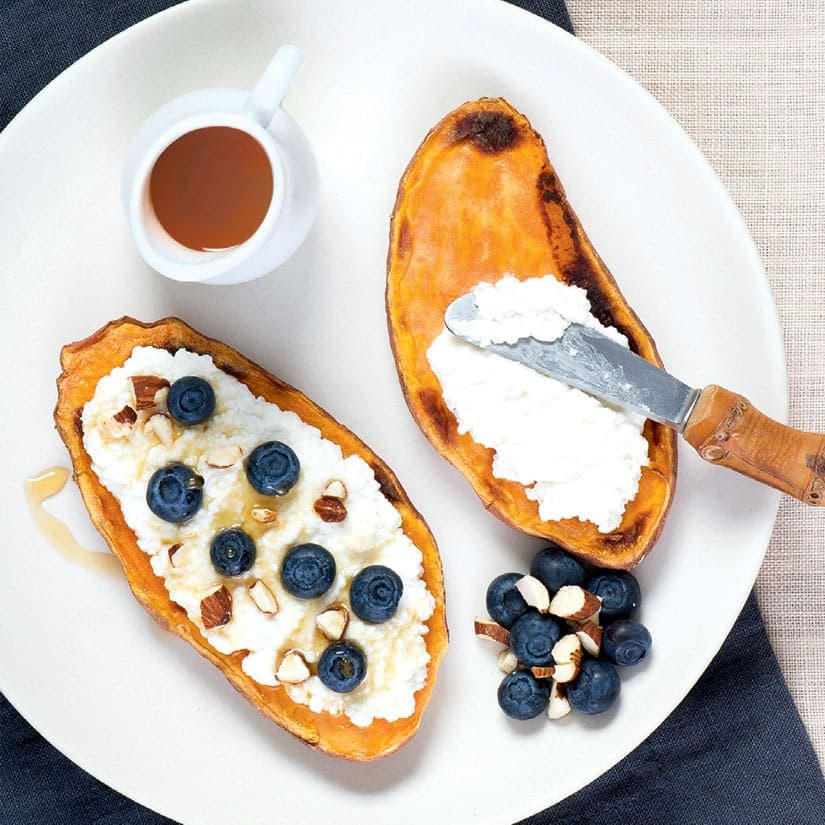 Comment faire des toasts de patate douce?