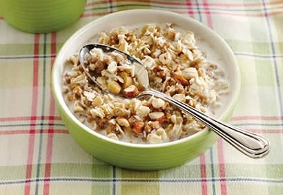 Céréales chaudes du dimanche