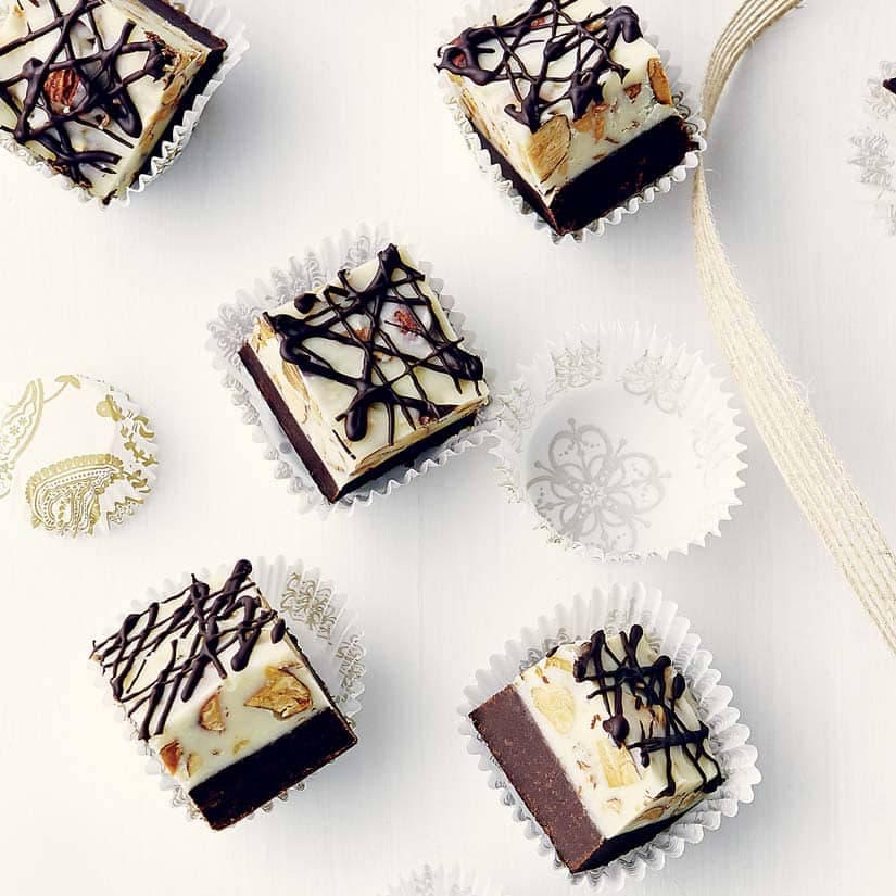 Fudge croquant double chocolat