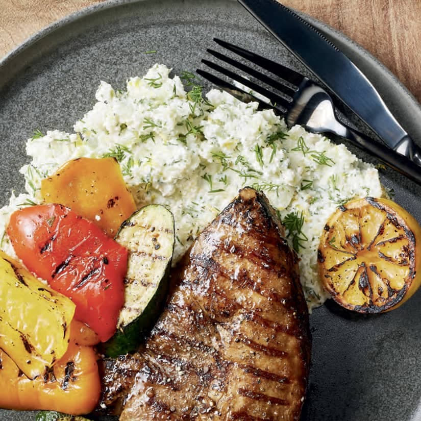 Ricotta aux herbes et au fenouil