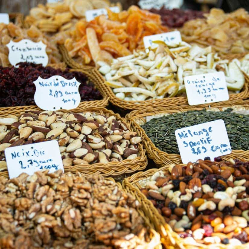 Fruits secs : plus de protéines qu'un œuf