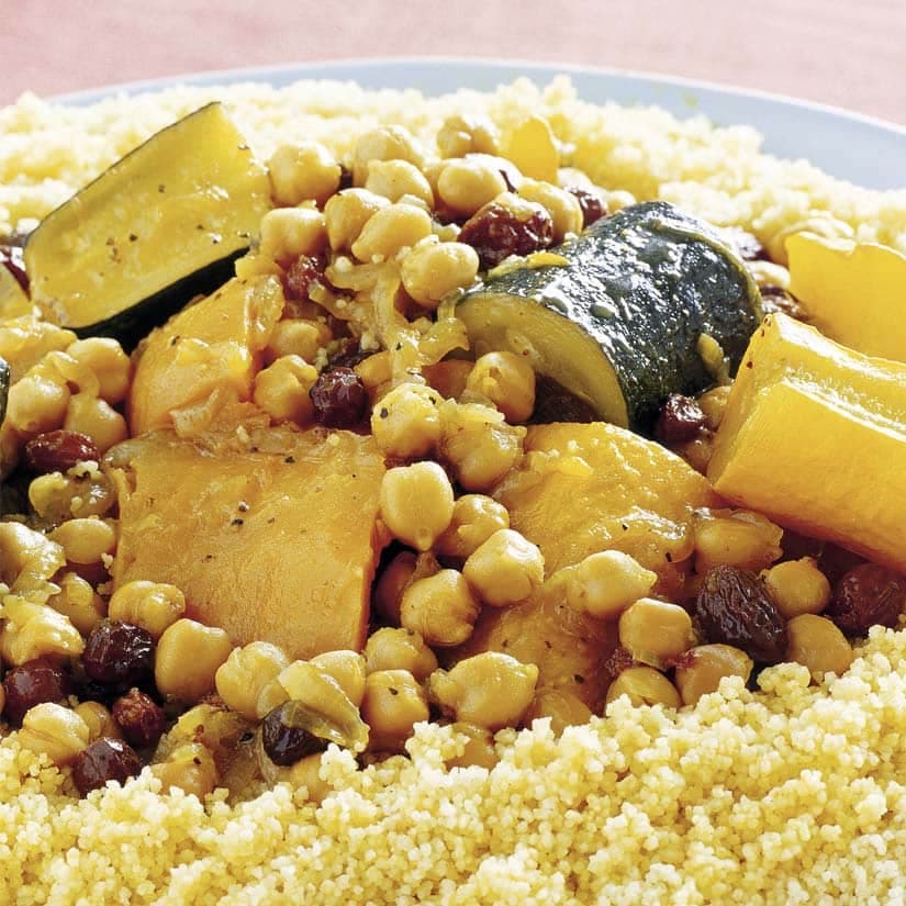 Couscous à la courge musquée