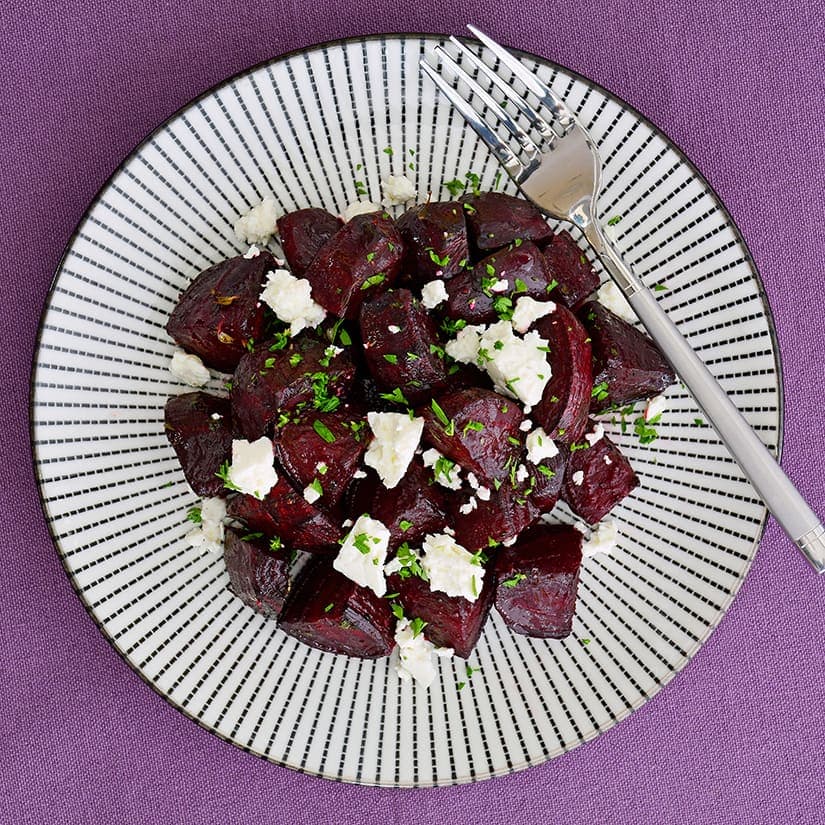 Betteraves au fromage feta