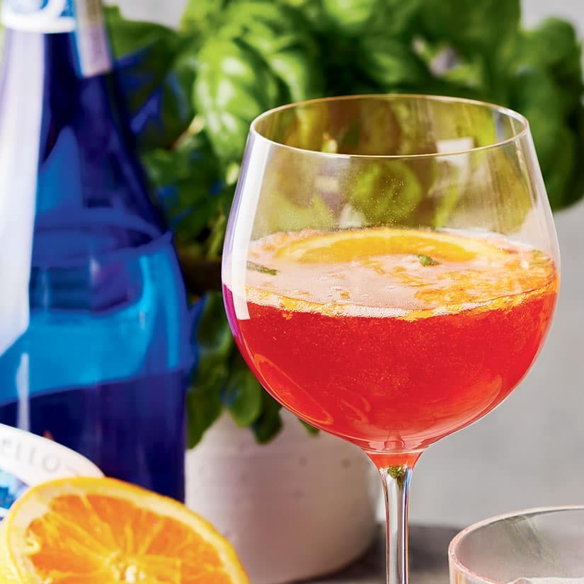 Spritz au basilic