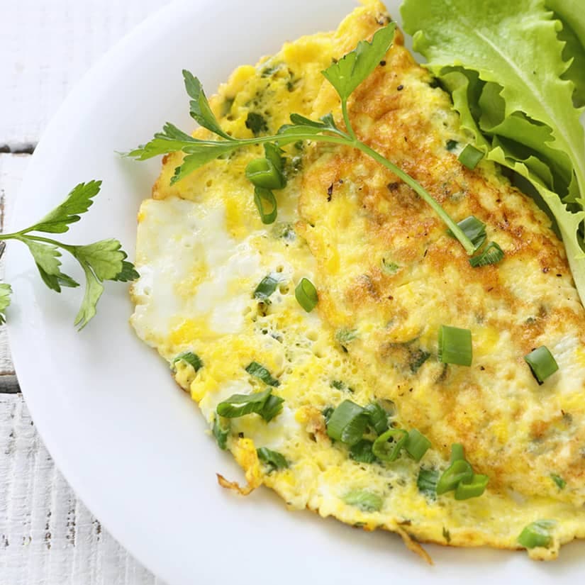 Omelette aux fines herbes