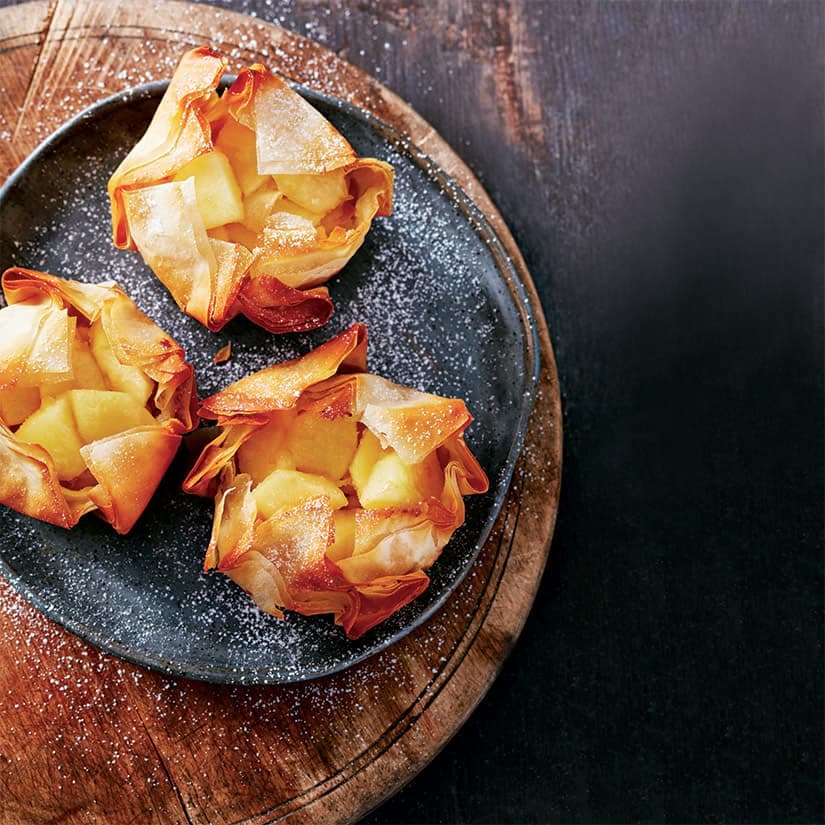 Petits strudels aux pommes