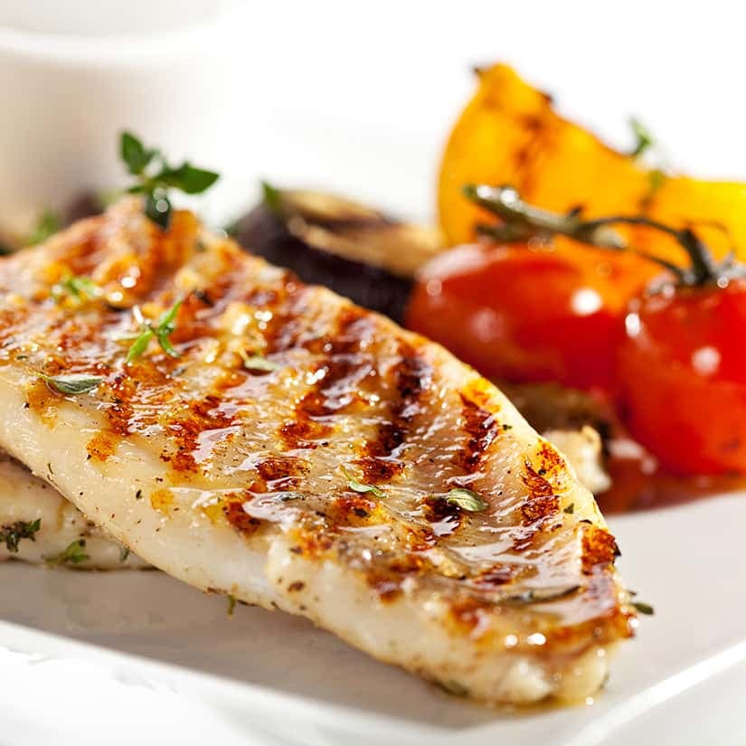 Filets de doré grillés à l'origan