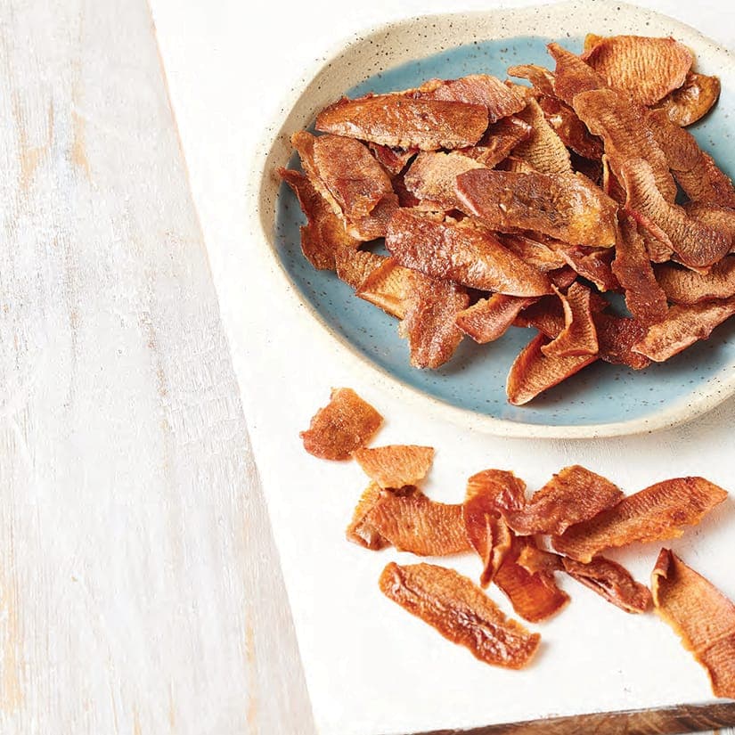 Chips de pelures de pomme