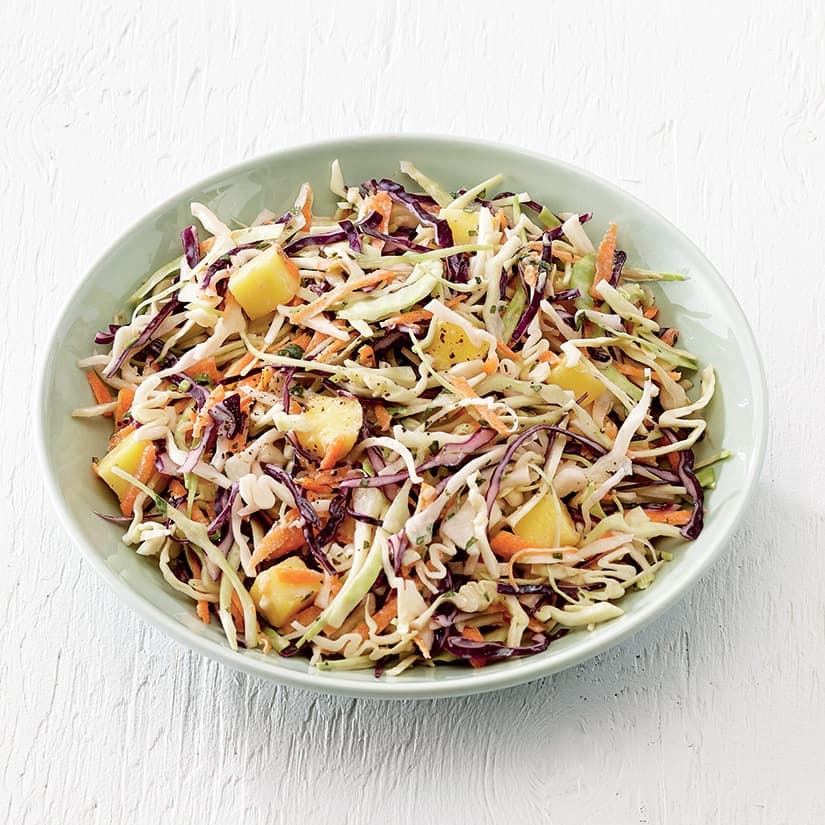 Salade de chou caribéenne