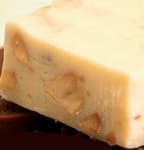 Carrés fondants au chocolat blanc et à la lime