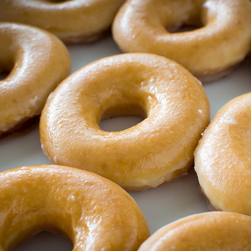 Beignes glacés à l'érable