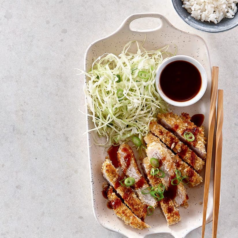 Porc pané à la japonaise