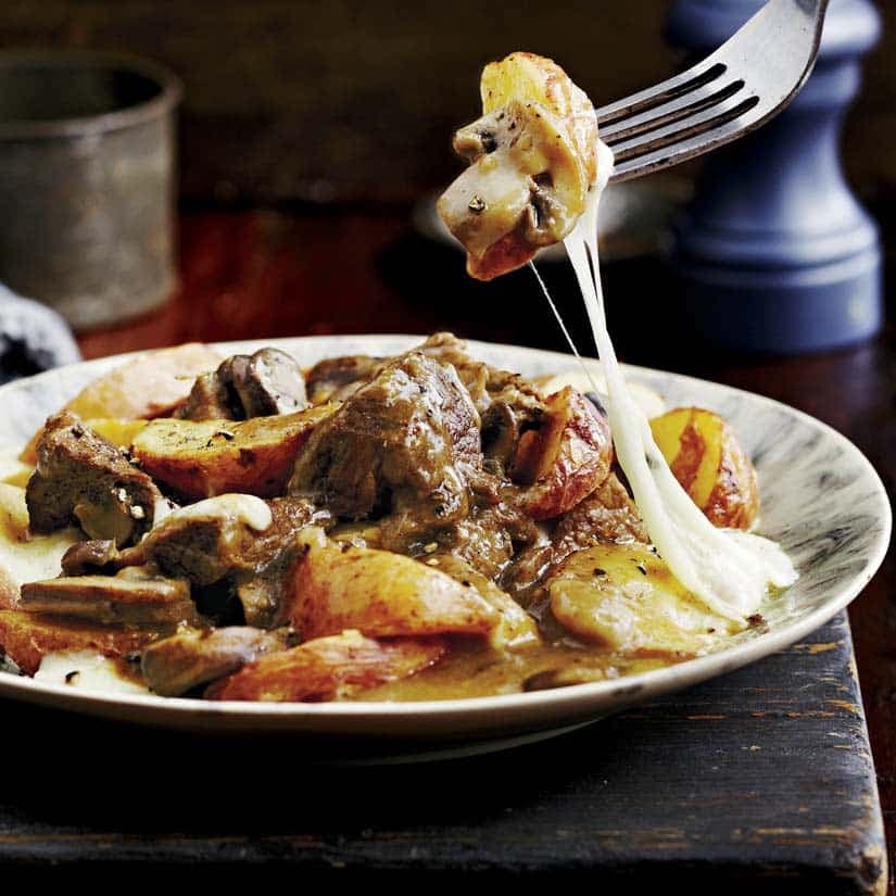 Mijoté de boeuf aux champignons