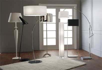 Déco: 7 lampes sur pied