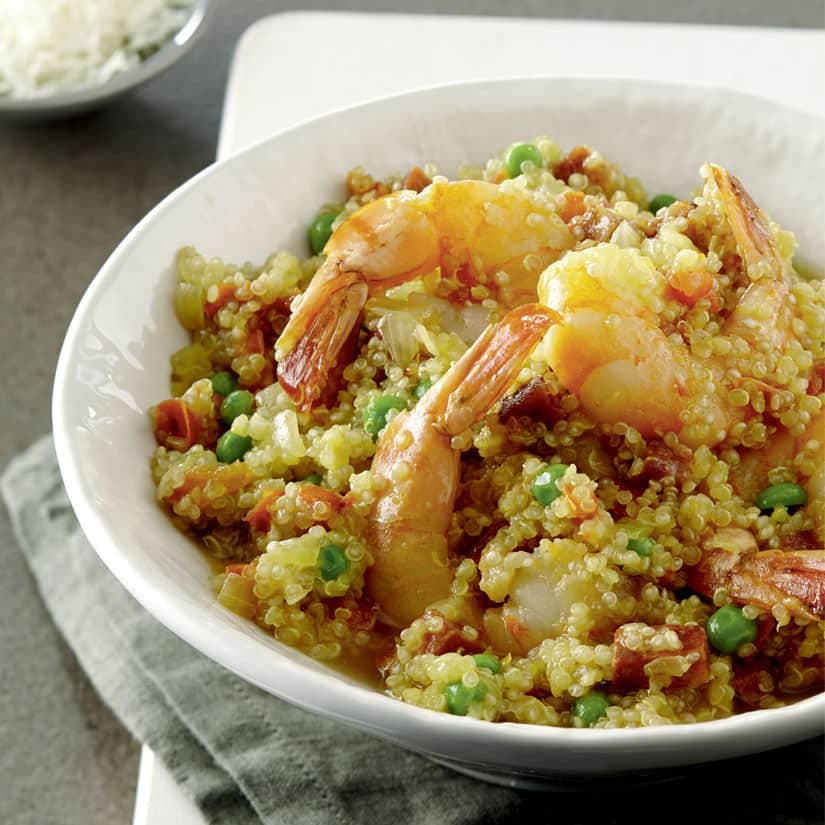 Quinoa façon paella