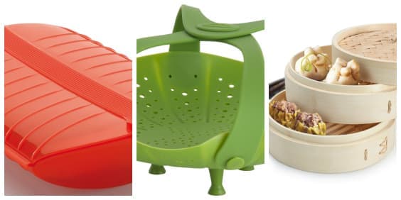 Cuisson vapeur: 3 ustensiles à adopter