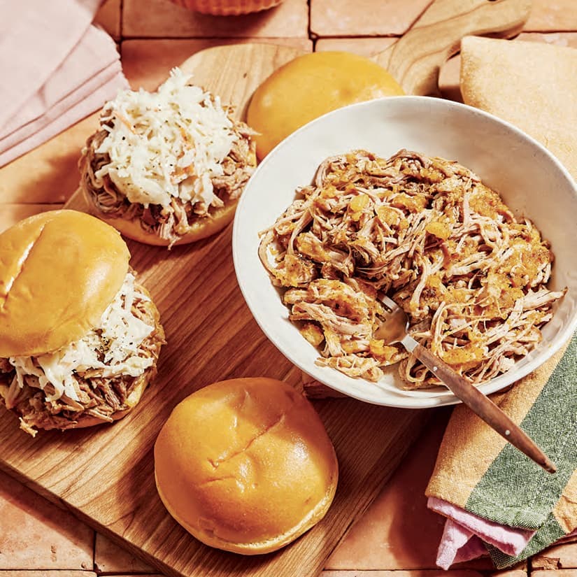 Épaule de porc braisée al pastor