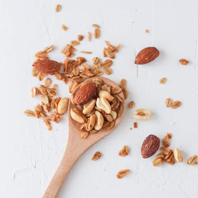 Noix sucrées au café et aux épices