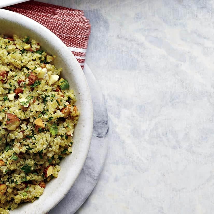 Pilaf de quinoa aux amandes