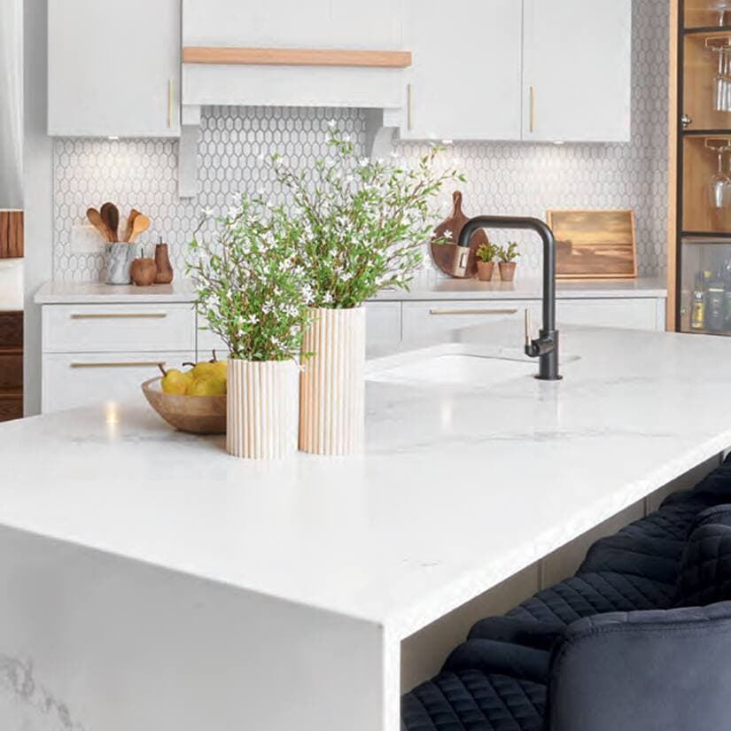 Une cuisine parfaite pour recevoir