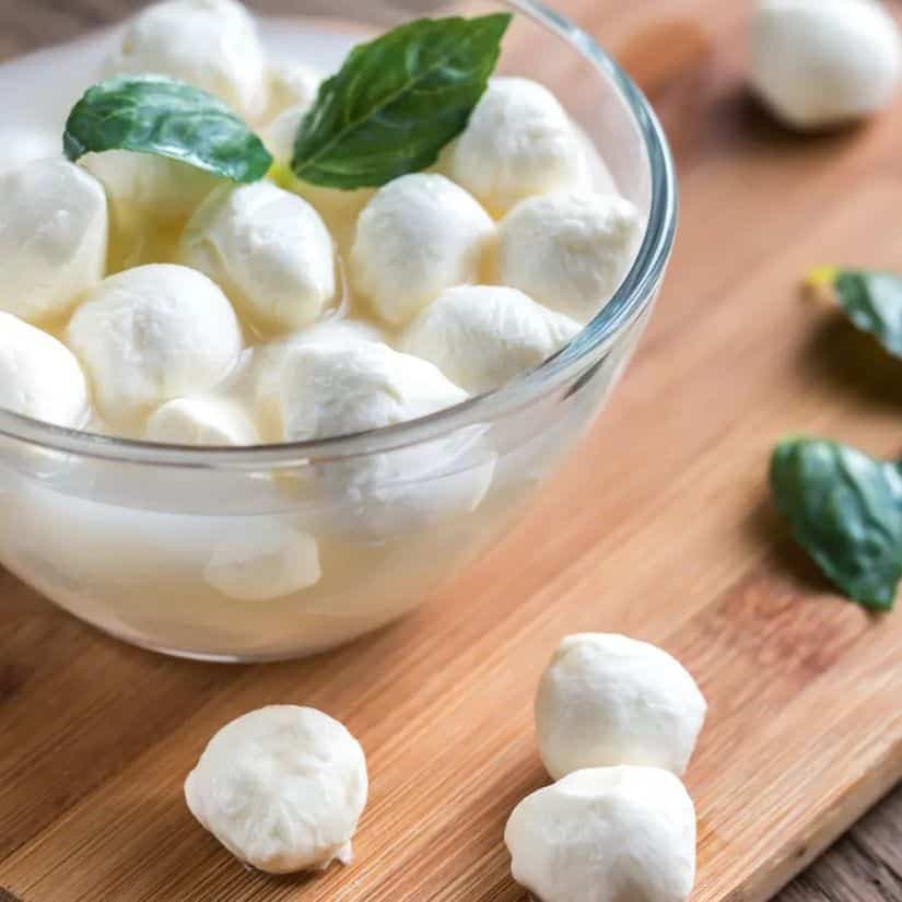 Bocconcini: pourquoi l'eau devient bleue?