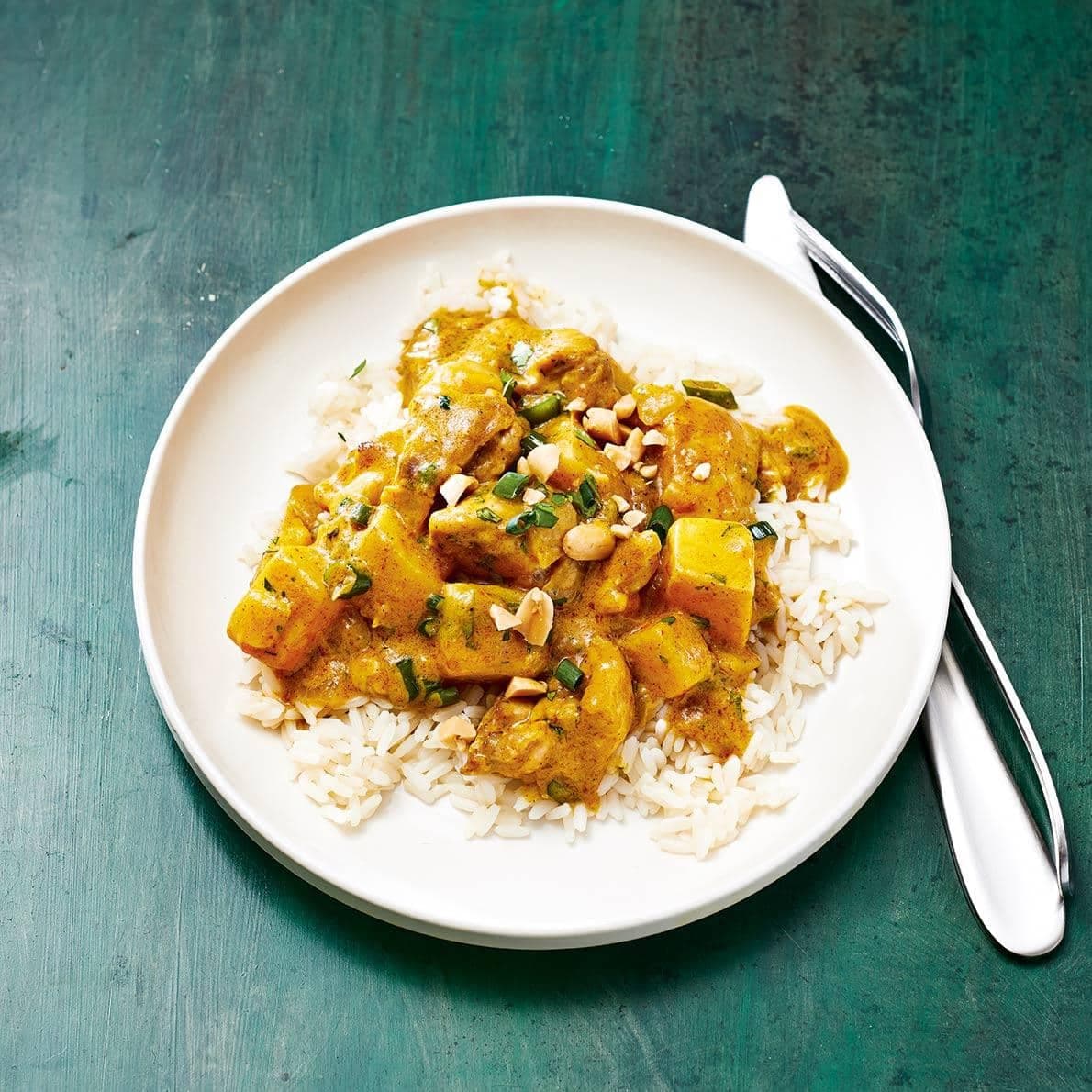 Cari de poulet aux arachides