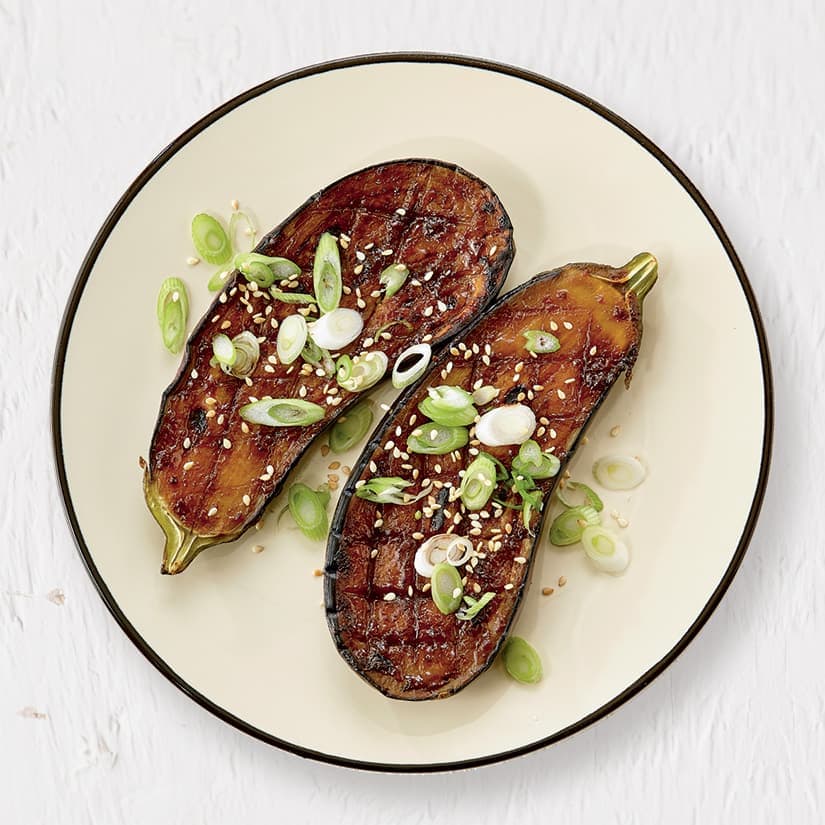 Aubergines à la japonaise
