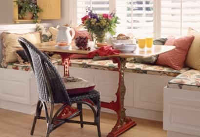 Déco: Une banquette comme au resto