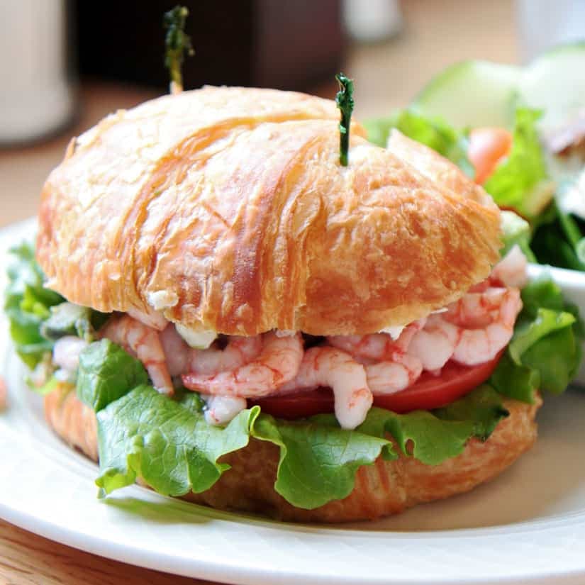 Sandwichs aux crevettes