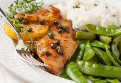 Sauté de poulet aux pois mange-tout