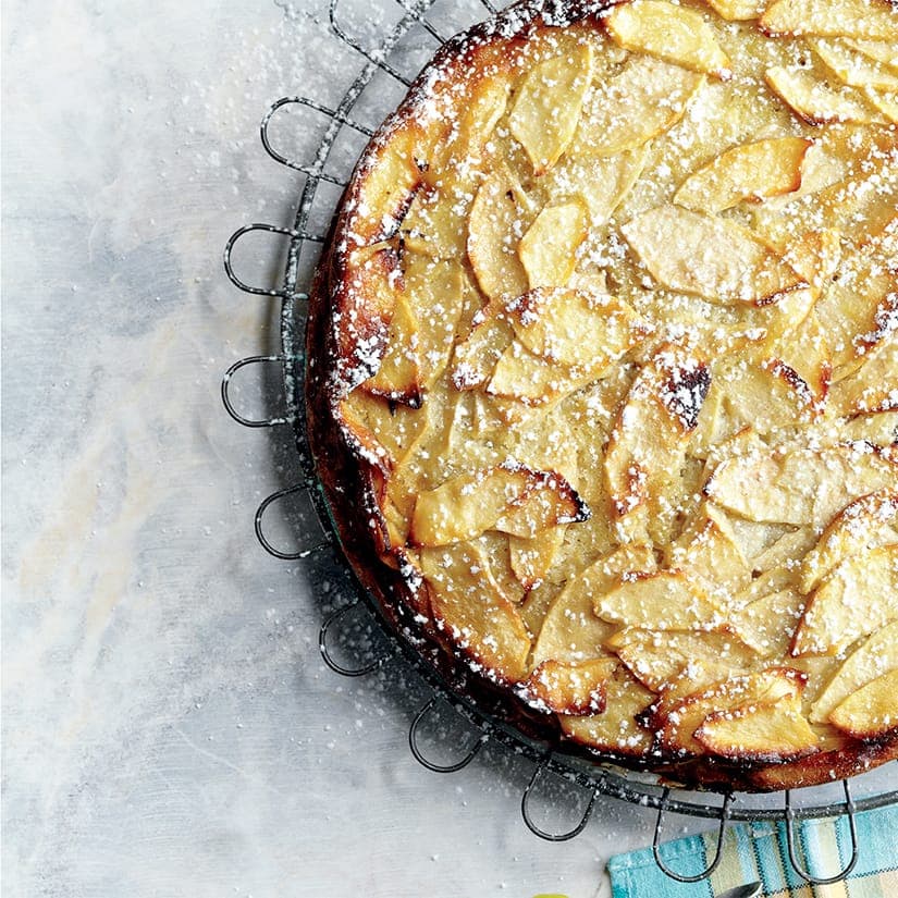 Gâteau rustique aux pommes