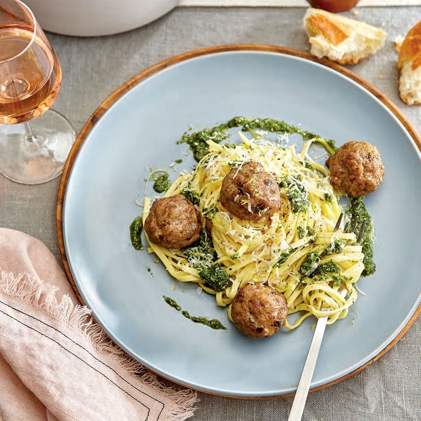 Polpettes de veau aux olives et au parmesan