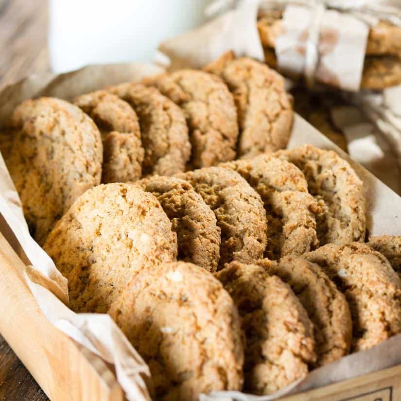 Biscuits avoine et quinoa aux brisures de chocolat