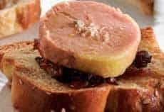 Foie gras et confit d'oignons