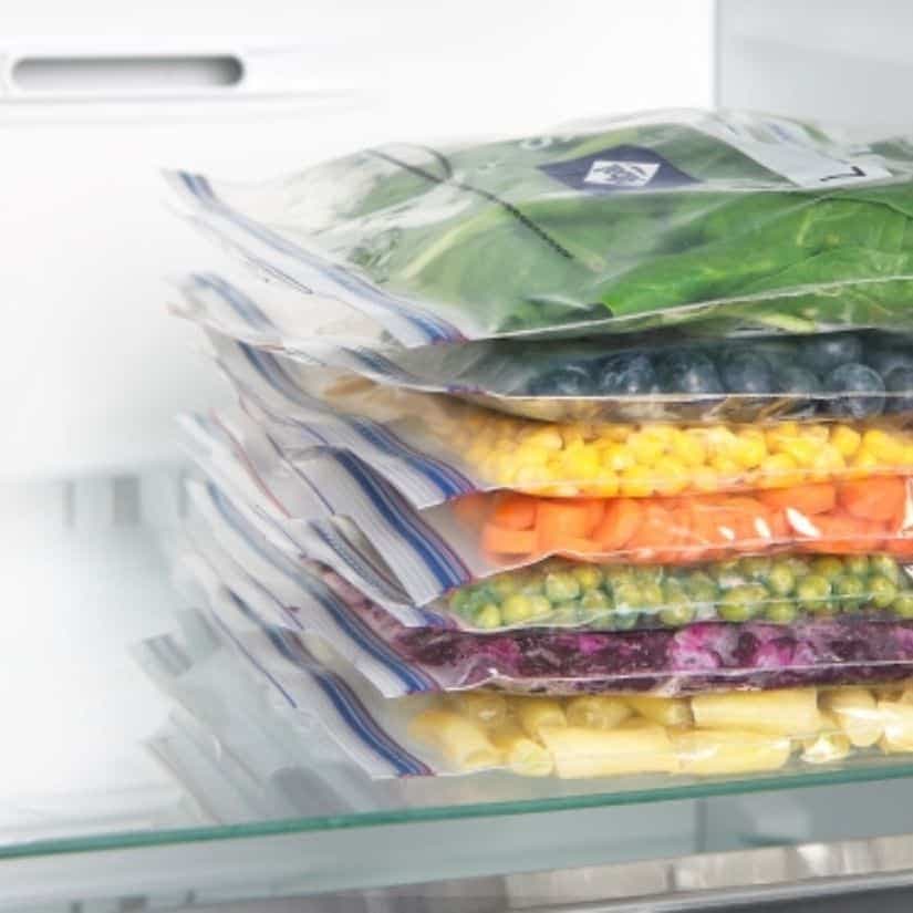 Réutiliser les sacs de congélation en plastique ?