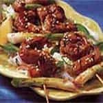 Salade de vermicelle et porc tériyaki