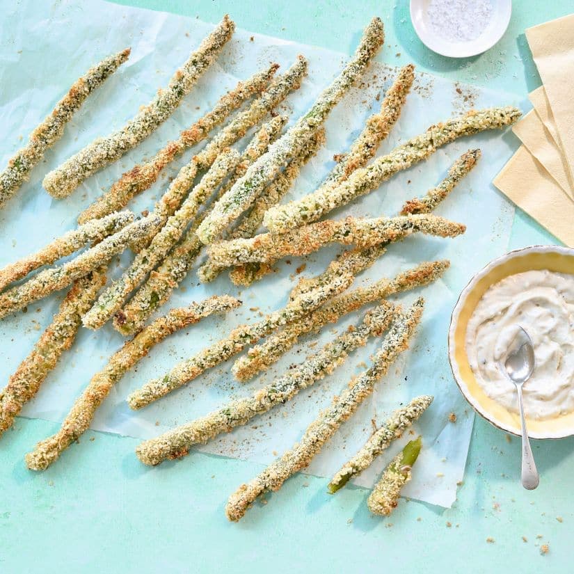 Asperges croustillantes