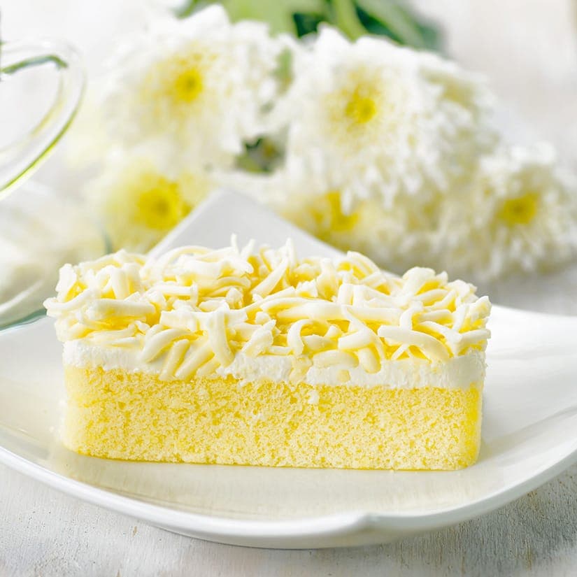 Carrés au citron et au fromage à la crème