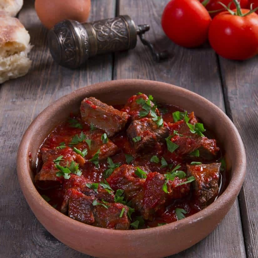 Ragoût de bœuf à la grecque