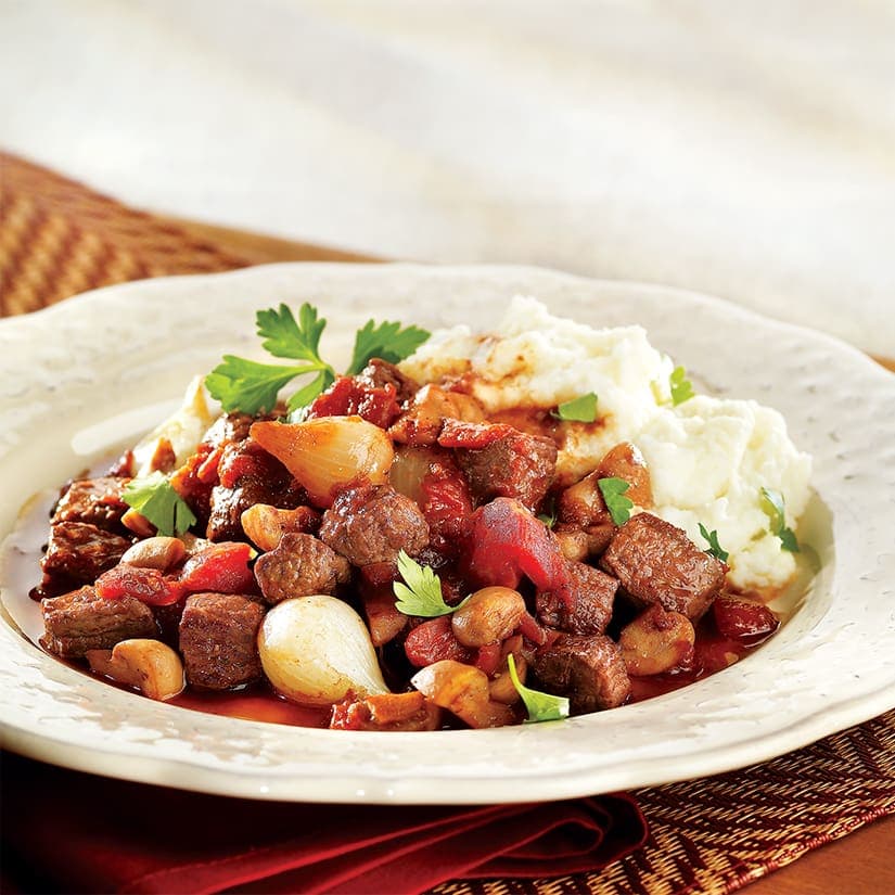 Boeuf bourguignon express