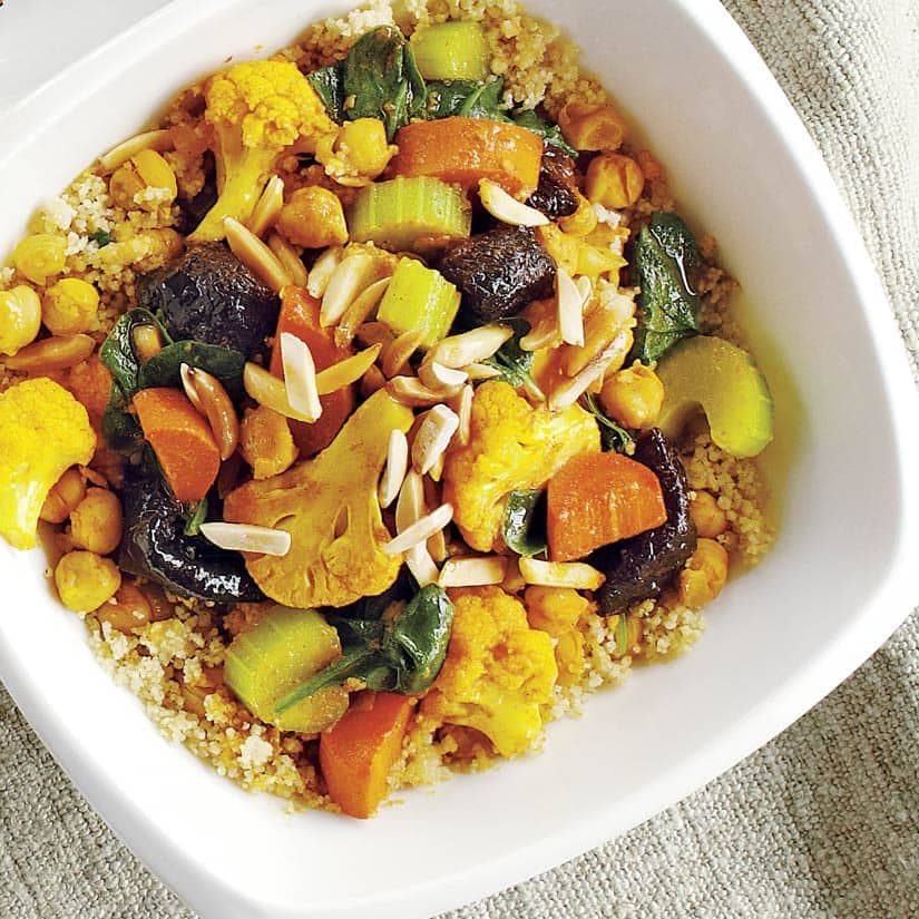 Couscous aux légumes à la marocaine