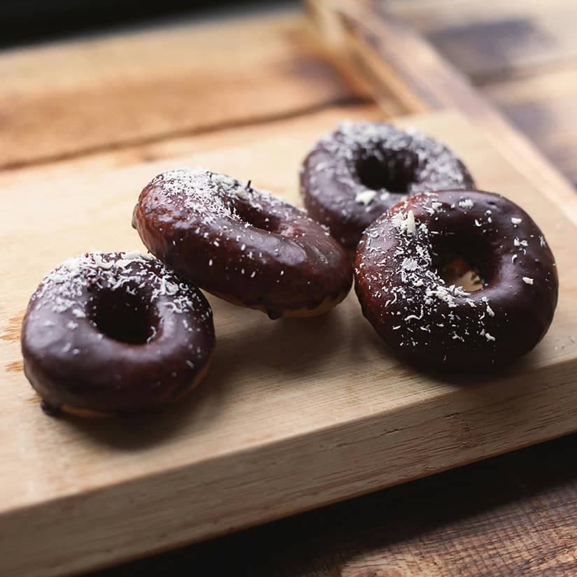 Bûche de Noël aux beignes pour vos fêtes