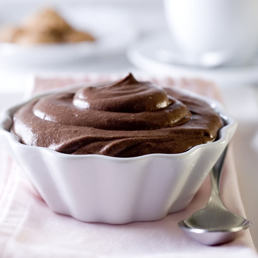 Mousse au chocolat classique