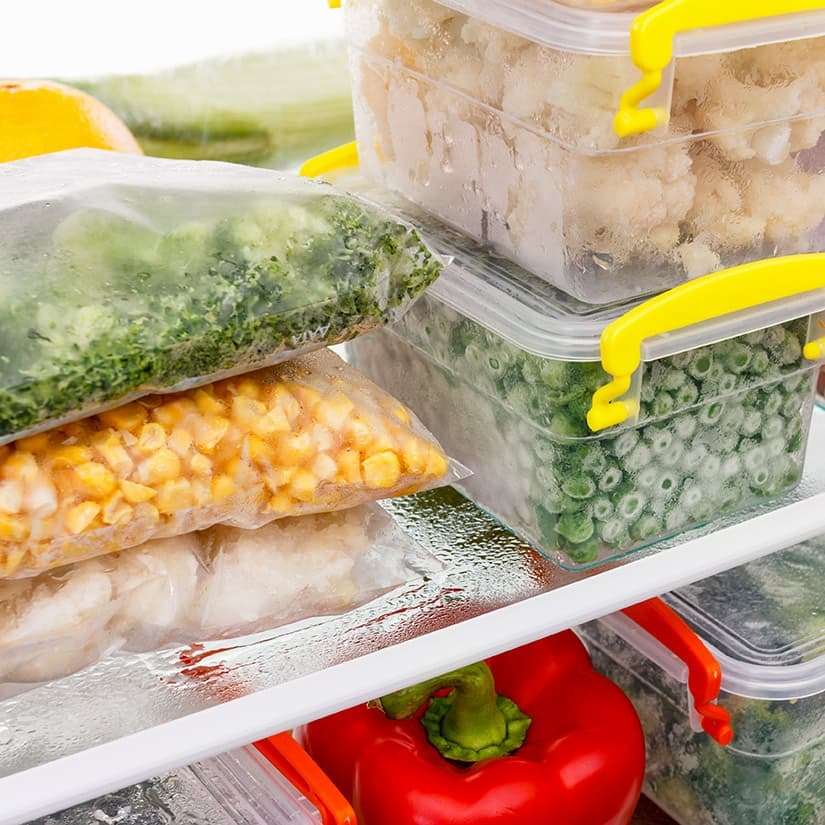 Guide de congélation des légumes de saison