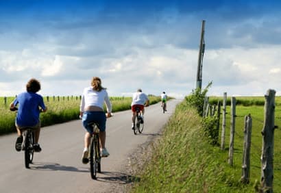 Vélo de randonnée: la route verte et ses circuits