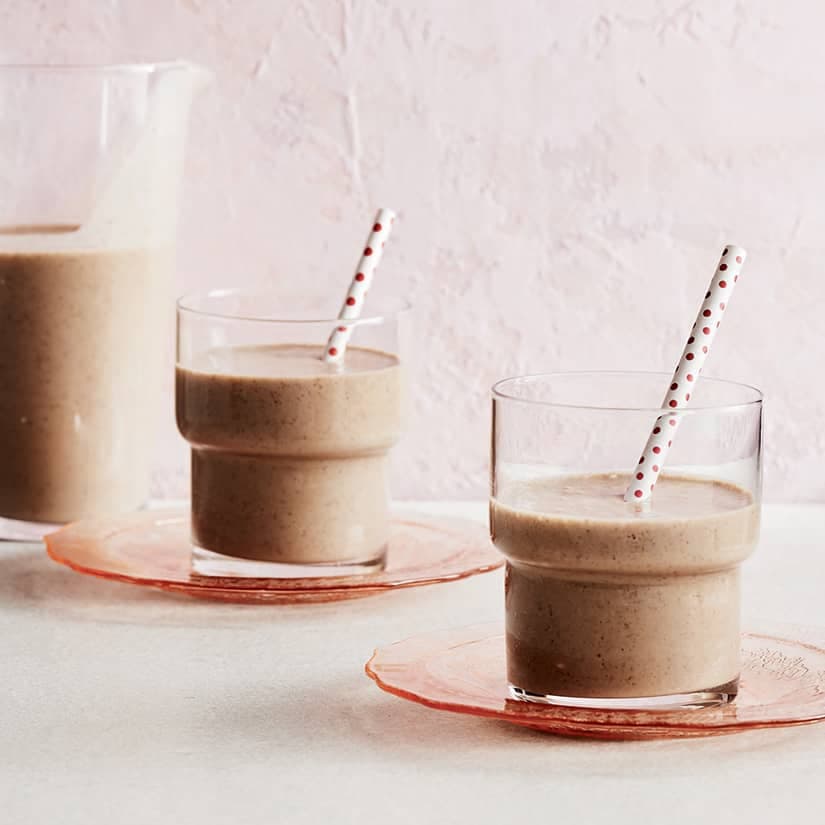 Smoothie nourrissant au café